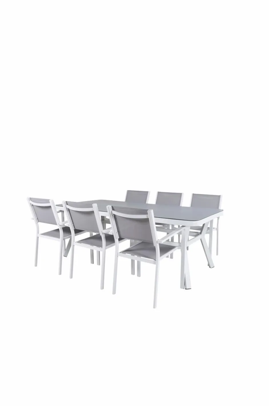 Hot Spisegruppe Virya med 6 stole Copacabana Spisegrupper