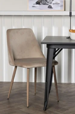 Clearance Spisegruppe Tempe med 2 stole Night Spisegrupper