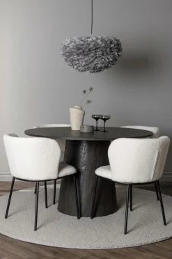 New Spisegruppe Lanzo med 4 stole Edina Spisegrupper