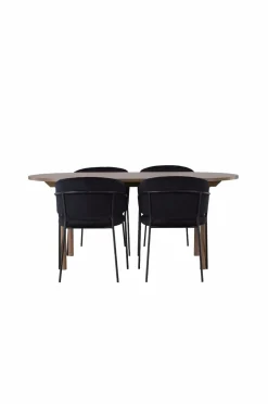 Outlet Spisegruppe Andy med stole Selma Spisegrupper