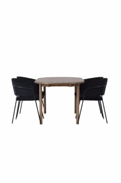 Outlet Spisegruppe Andy med stole Selma Spisegrupper