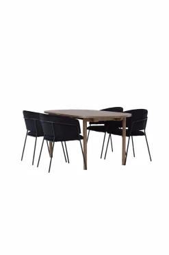 Outlet Spisegruppe Andy med stole Selma Spisegrupper