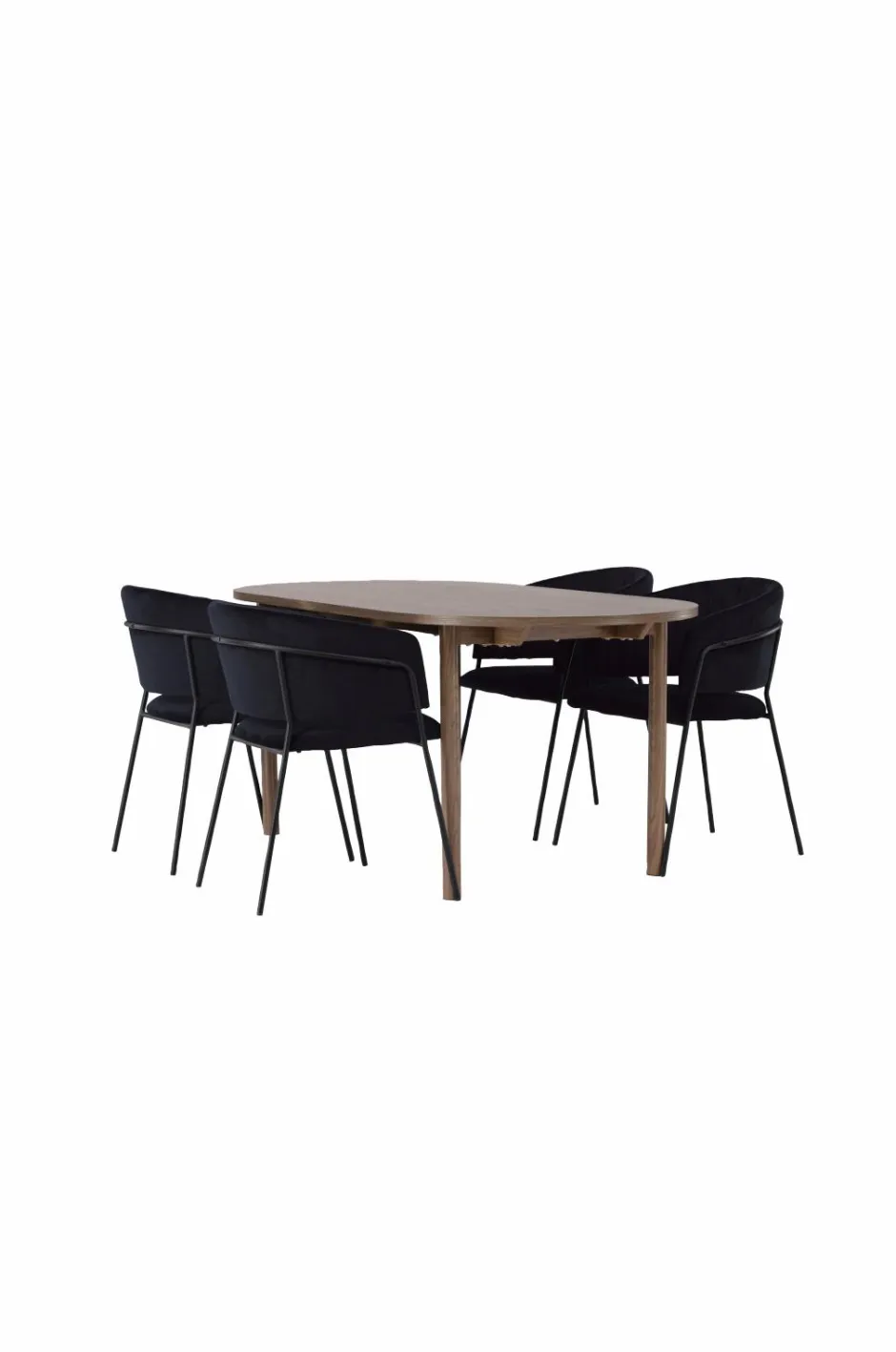 Outlet Spisegruppe Andy med stole Selma Spisegrupper