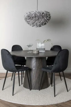 Spisegruppe Lanzo med 4 stole Polar Spisegrupper