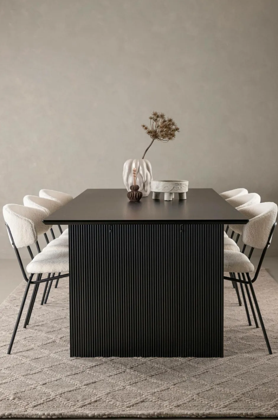 New Spisegruppe Vail med 6 stole Chico Spisegrupper