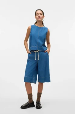 Vero Moda Denimvest vmJessica SL Denim Top Vi3493^Dame Blazere & Veste