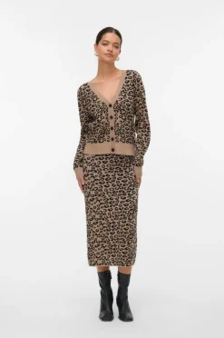 Vero Moda Nederdel vmNancy NW 7/8 Skirt Boo Rep^Dame Nederdele