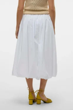 Vero Moda Nederdel vmFriba MW 7/8 Balloon Skirt Wvn GA^Dame Nederdele