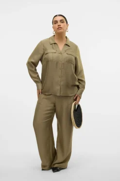 Vero Moda Curve Bukser vmcToma HW Straight^Dame Bukser
