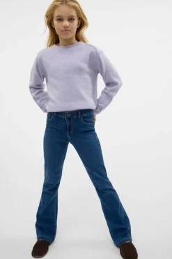 Vero Moda Girl Jeans vmRiver HR Flared J Vi3448 Girl GA^Børn Jeans