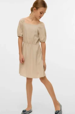 Vero Moda Girl Kjole vmMymilo S/S Short Dress Wvn GA Girl^Børn Kjoler