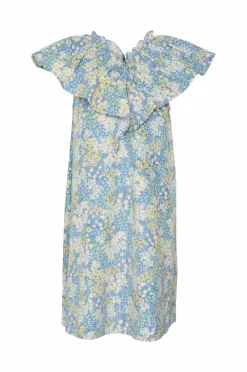 Vero Moda Girl Kjole vmFia Ruffle SL Short Dress Wvn^Børn Kjoler