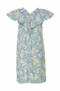 Vero Moda Girl Kjole vmFia Ruffle SL Short Dress Wvn^Børn Kjoler