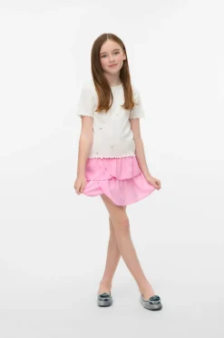 Vero Moda Girl Nederdel vmEmma Smock Layer Short Skirt Wvn^Børn Nederdele