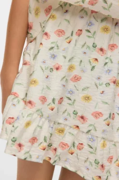 Vero Moda Girl Nederdel vmJosie Marigold MW Short Skirt Wvn^Børn Nederdele