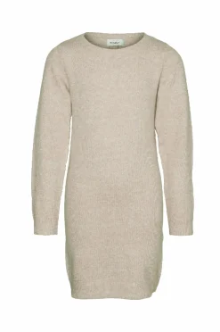 Vero Moda Girl Strikkjole vmDoffy LS O-neck^Børn Kjoler