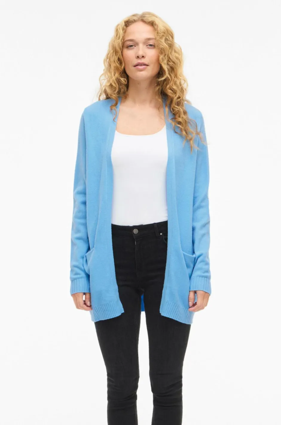 Best Cardigan viRil L/S Open Knit Dame Basistøj