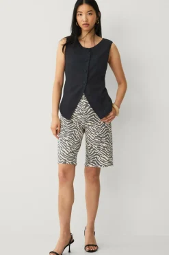 Vila Denimshorts viChia HW Long Denim Shorts^Dame Shorts