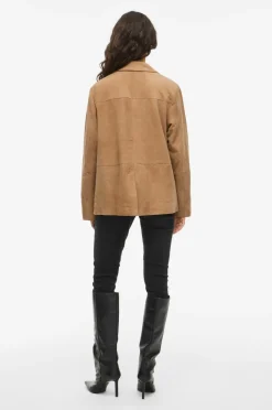 Vila Habitjakke viIda L/S Suede Blazer^Dame Blazere & Veste