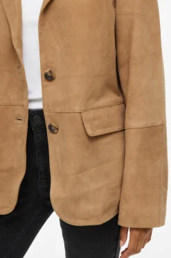 Vila Habitjakke viIda L/S Suede Blazer^Dame Blazere & Veste