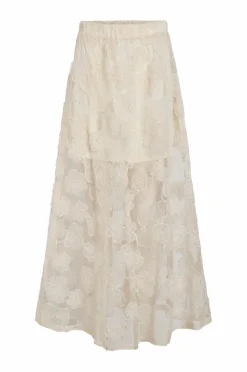 Hot Maxi nederdel viKaria HW Lace Midi Skirt Dame Nederdele