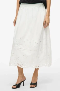 Vila Nederdel viMette HW Midi Skirt^Dame Nederdele
