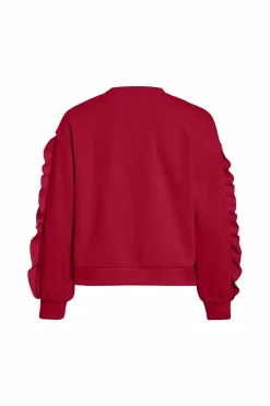 Vila Sweatshirt viMentina Flounce O-neck L/S^Dame Sweatshirts & Hoodies