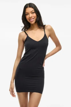 Vila Underkjole viMacie V-neck S/L Seamless^Dame Underkjoler & Chemiser