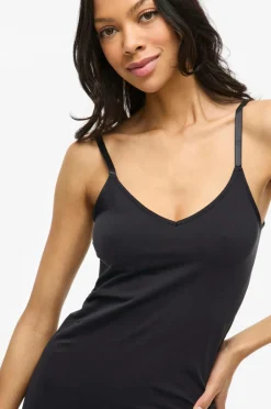 Vila Underkjole viMacie V-neck S/L Seamless^Dame Underkjoler & Chemiser