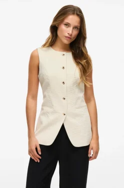 viFreja S/L Waistcoat/tes Dame Blazere & Veste