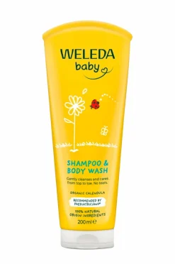 Weleda Calendula Shampoo & Body Wash 200ml^Børn Barnevognstilbehør|Pusle & Pleje