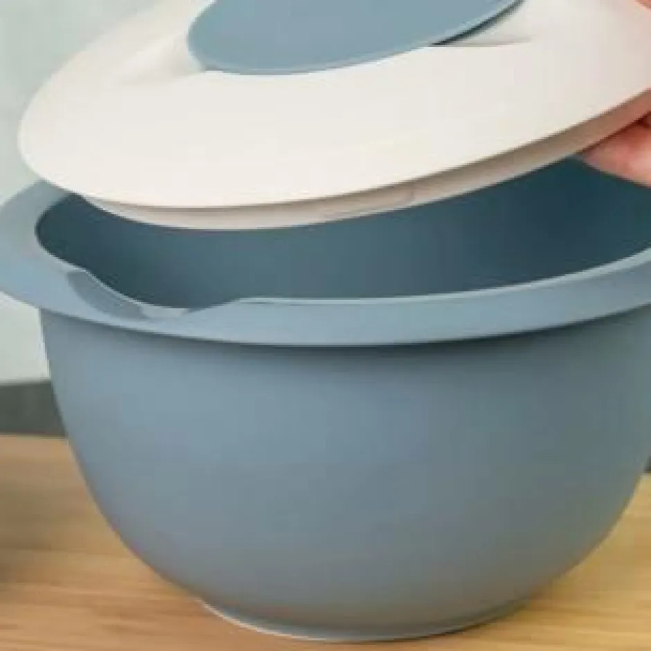 New Røreskål med todelt låg, 3,5 l, Bagetilbehør & Bageredskaber