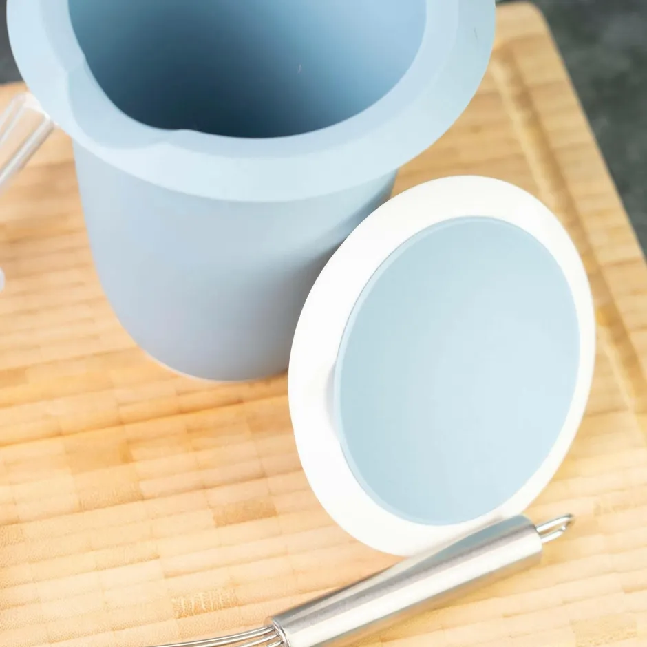 New Røreskål med todelt låg, 1 l, Bagetilbehør & Bageredskaber