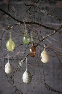 Outlet Glass Egg i æske Påskepynt