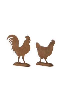 Wikholm Form Hen & Rooster S/2^ Påskepynt