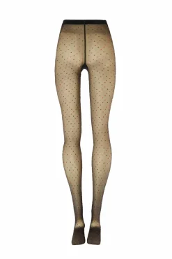 Wolford Strømpebukser d Dot Tights^Dame Strømpebukser