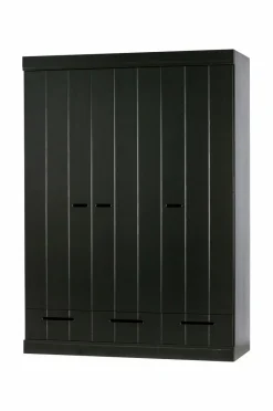 New Garderobe Connect m struktur, H195xB140xD53 Garderobeskabe