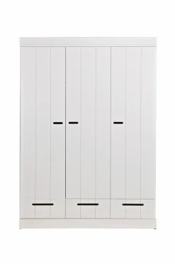 Outlet Garderobe Connect m struktur, H195xB140xD53 Garderobeskabe