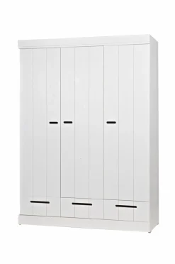 Outlet Garderobe Connect m struktur, H195xB140xD53 Garderobeskabe