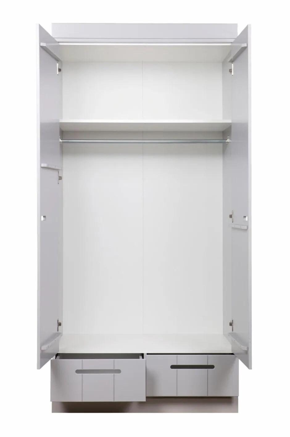 WOOOD Garderobe Connect m struktur, H195xB94xD53^ Garderobeskabe