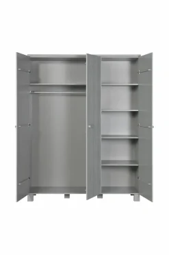 Clearance Garderobeskab Dennis, 3 låger Garderobeskabe