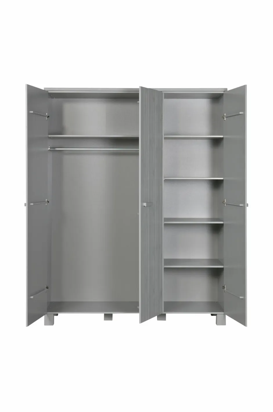 Clearance Garderobeskab Dennis, 3 låger Garderobeskabe