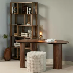 WOOOD Oven Pouf High^ Puffer & Fodskamler