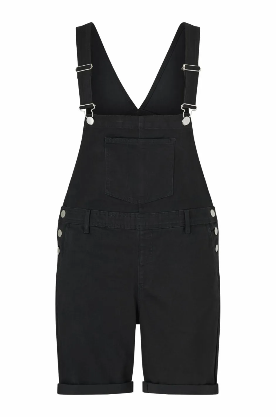 Zizzi Denimshorts jEvlia Dungaree Shorts^Dame Jumpsuits & Buksedragter