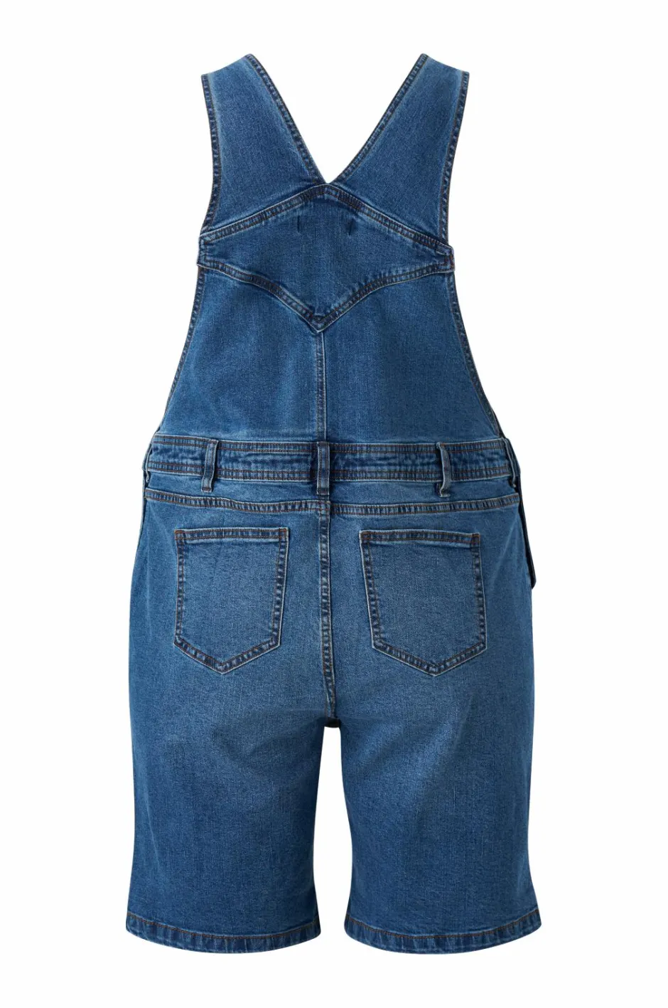 Zizzi Denimshorts jEvlia Dungaree Shorts^Dame Jumpsuits & Buksedragter