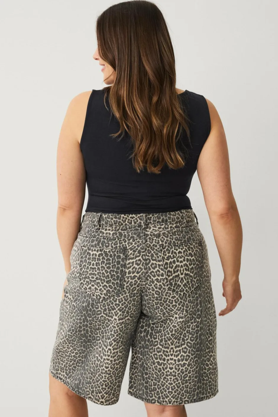 Zizzi Denimshorts jLeona Bermuda Shorts^Dame Shorts