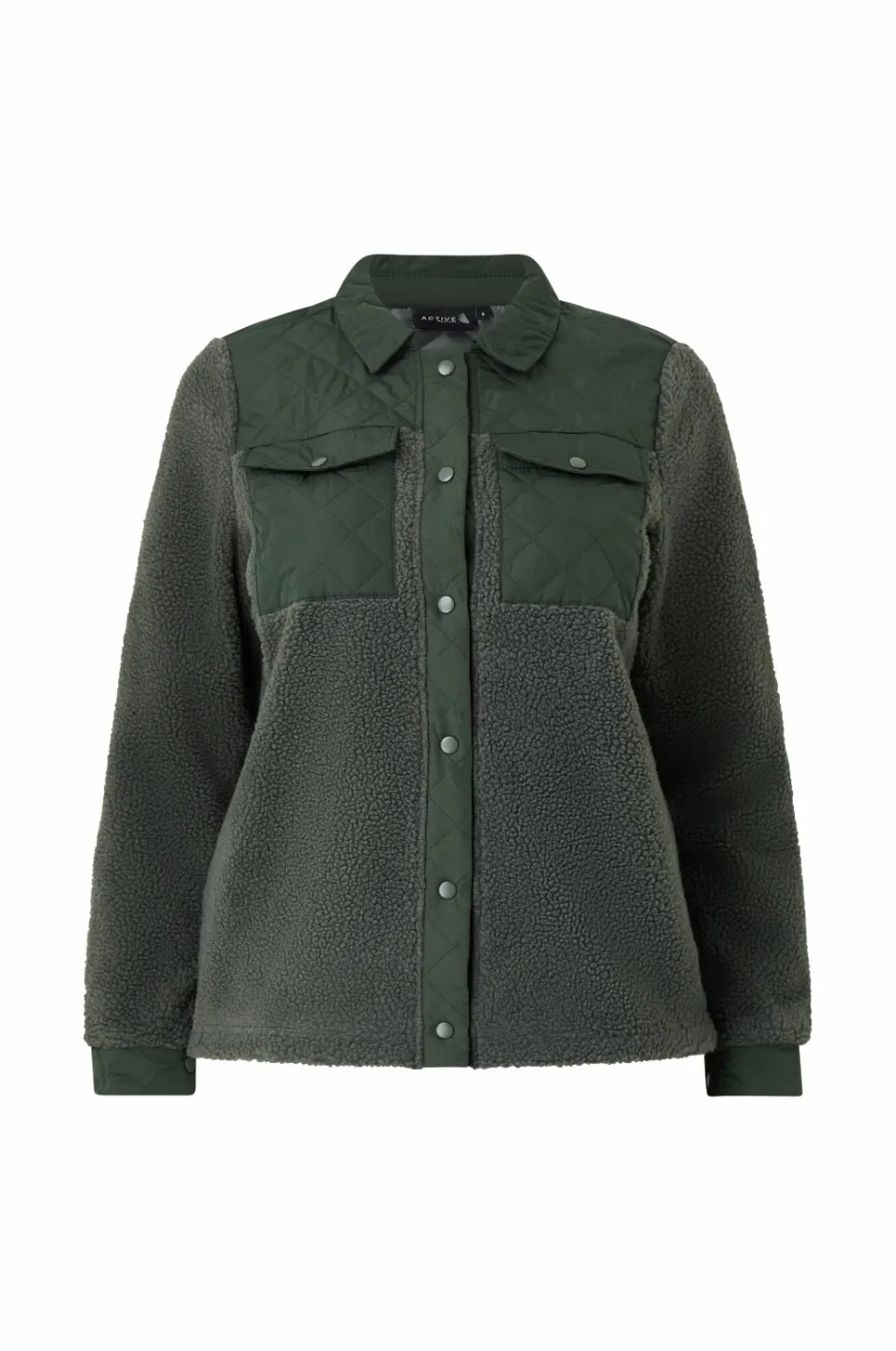 Zizzi Jakke Aophelia fleece^Dame Overtøj|Overtøj