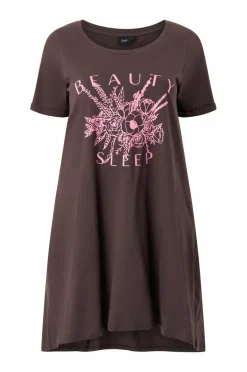 Zizzi Natkjole mAlly S/S Abk Dress^Dame Nattøj
