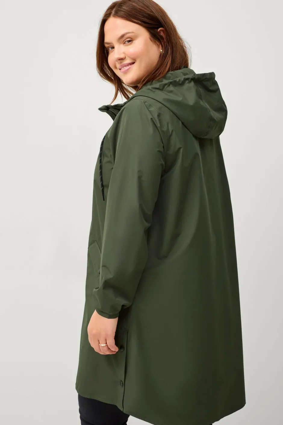 Best Regnjakke caKlara Zip L/S Raincoat Dame Regntøj