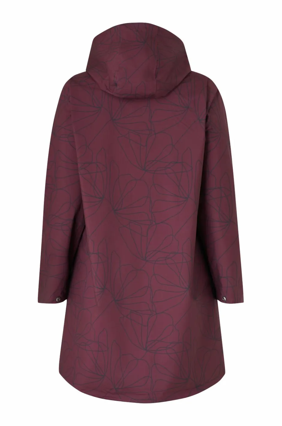 Discount Regnjakke mKlara aop Raincoat Dame Regntøj